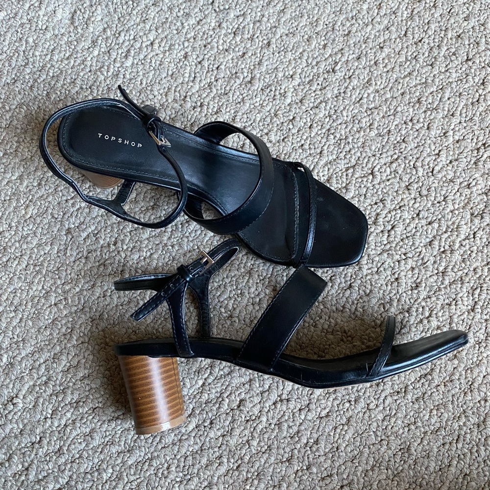 Black Topshop Heels